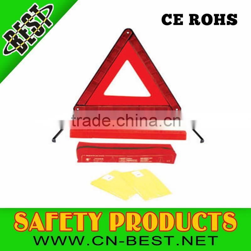 E-mark safety warning triangle