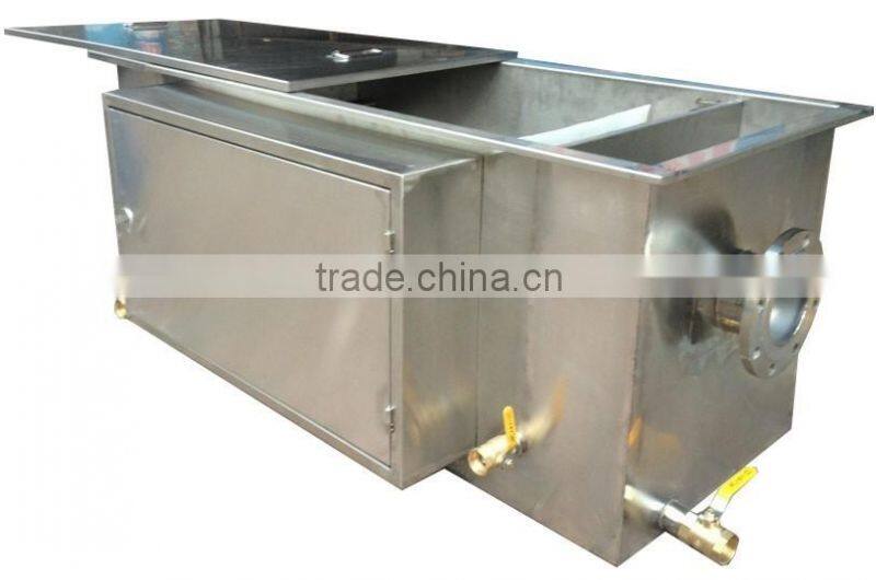 Catering Grease Trap , stainless steel oil- water separatorin kitchen, Grease trap for Industry