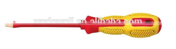 Non Sparking Insulated Tools Injection Slotted Screwdriver With All Sizes