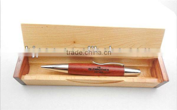2013 Eco-Friendly Series Carved Wood Ball Pen,Wod Pen Display Box