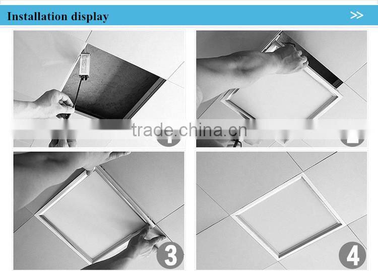 China Factory 300*600*12mm 24w Emergency led panel light
