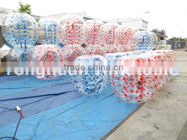 crazy inflatable belly bump ball