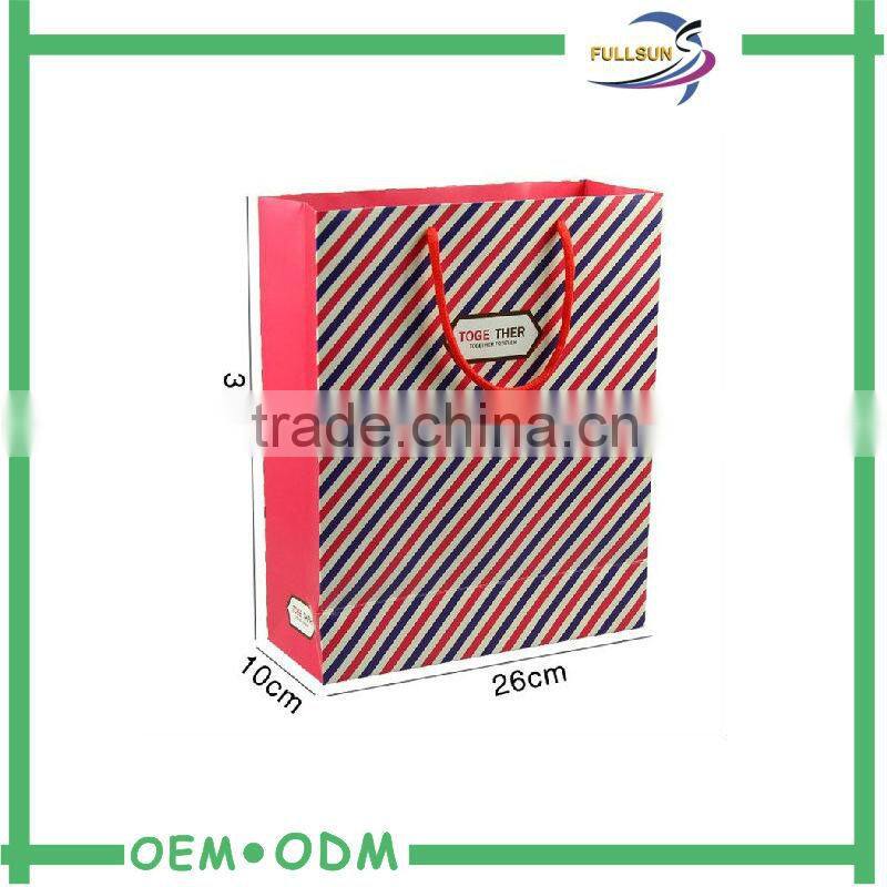 Dongguan Manufacturer paper shopping bag