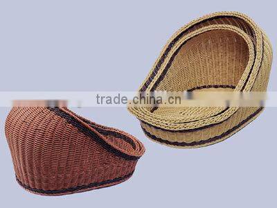 PE rattan pet bed