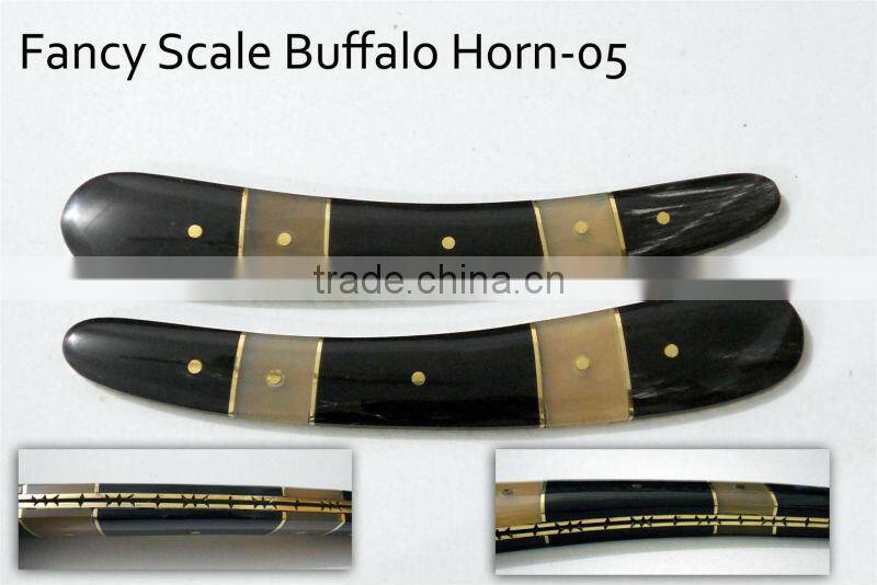 Fancy Straight Razor Scales for Restoring Vintage Blades