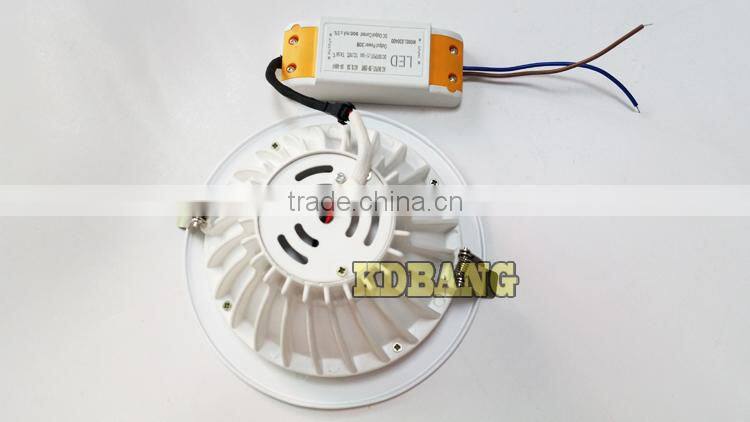High quality die-casting aluminum 8 inch 30w led downlights two years warranty