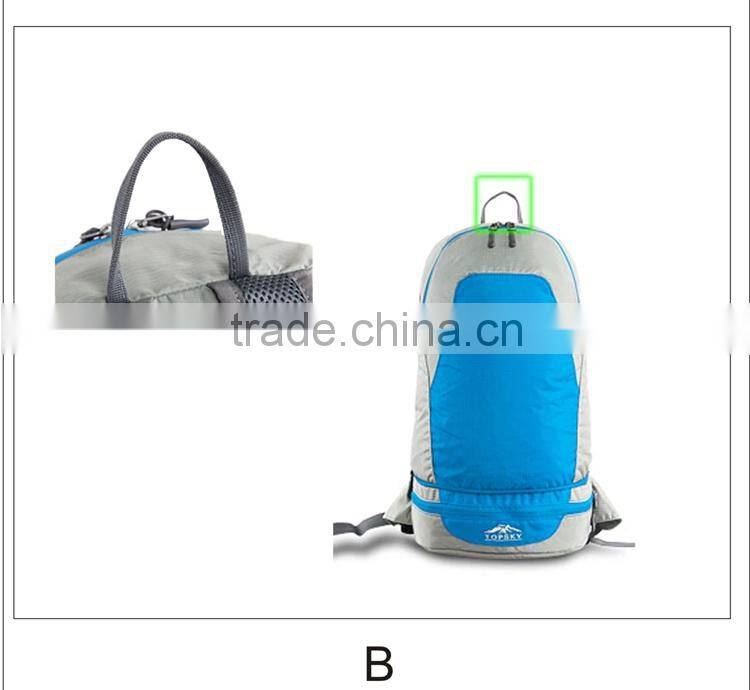 2014 outdoor Nylon & polyester folded bag