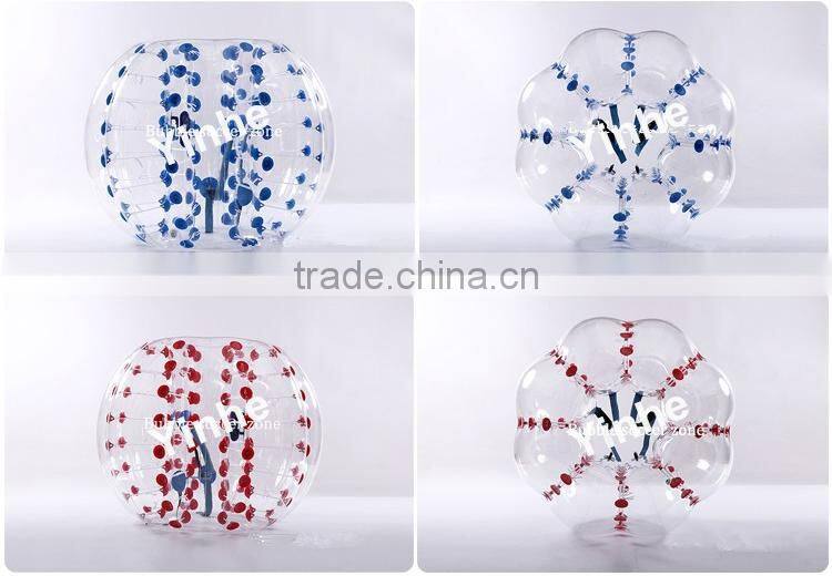 The most popular inflatable bubble soccer suit bubble football game