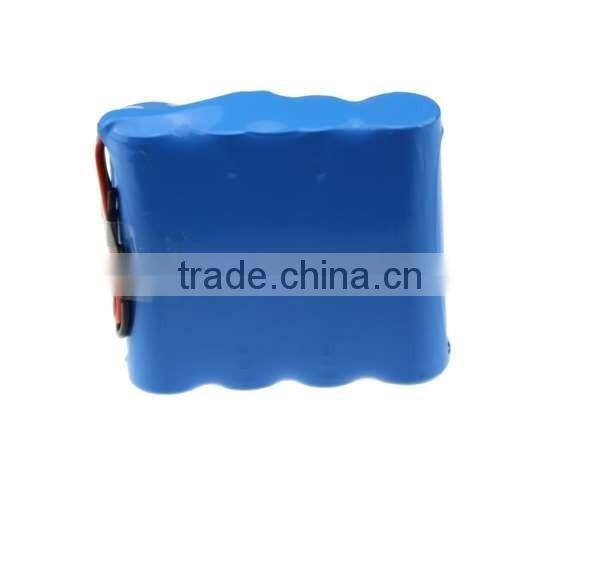 4P1S 3.7V 10400mAh rechargeable battery pack with PCB original 3.7V 10.4Ah 4P1S li-ion battery pack with two 22AWG wires