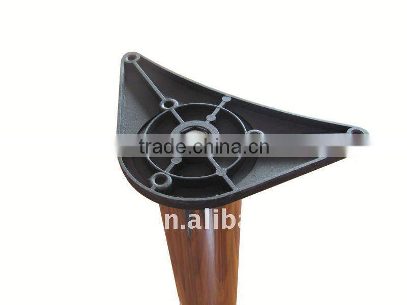 60mm Dia.Furniture table metal leg,alloy plate