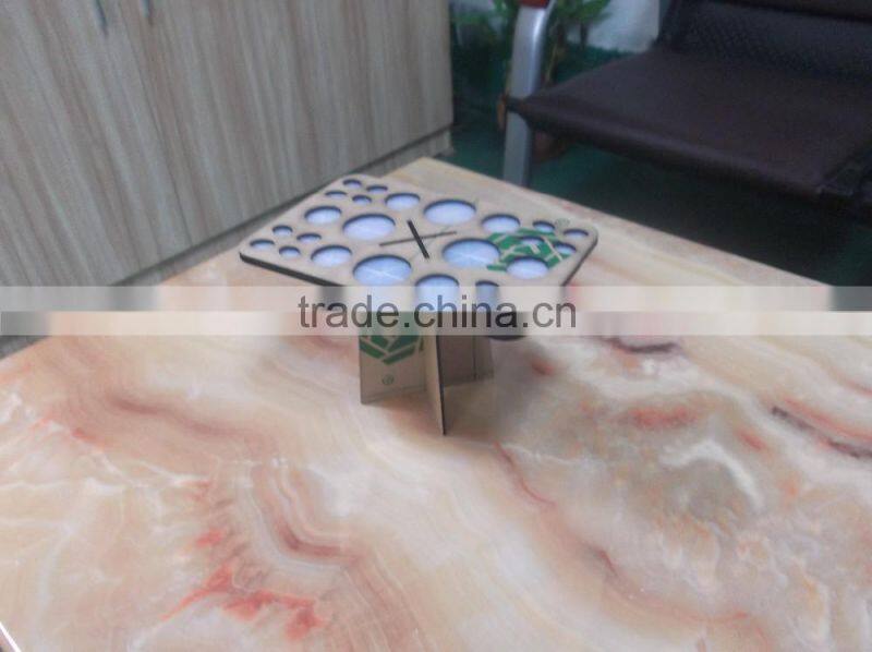 Makeup brush drying rack, Plexiglass acrylic cosmetic makeup brush drying rack