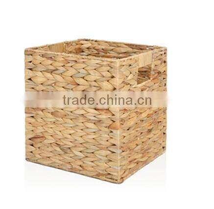 water hyacinth folding storage basket,Wenzhou