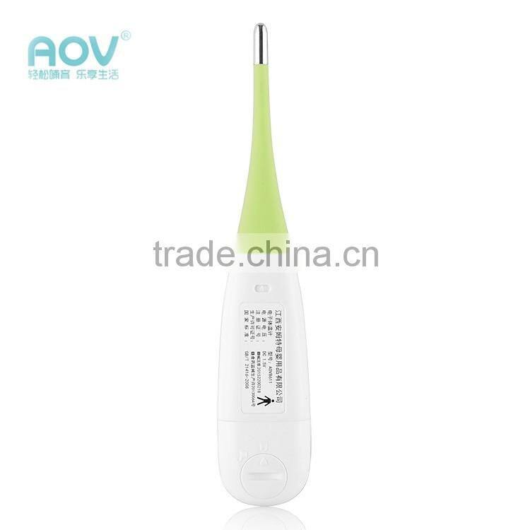 PVC Box holding digital thermometer
