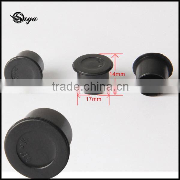 New Style Best Quality Black Flat Bottom Plastic Tattoo Pigment Cup