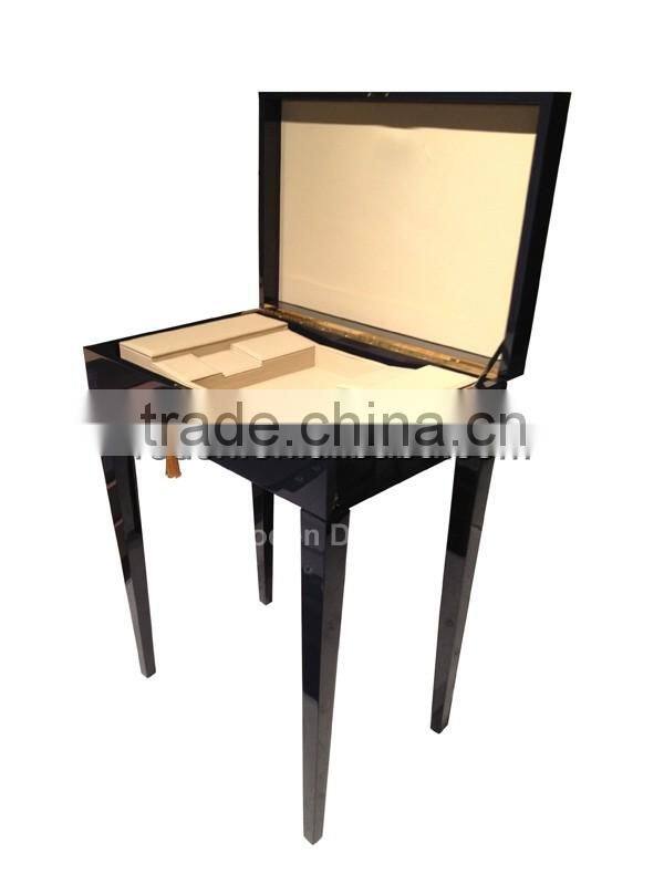 New Fashion Storage Display Acrylic Wine Rack Floor Stand