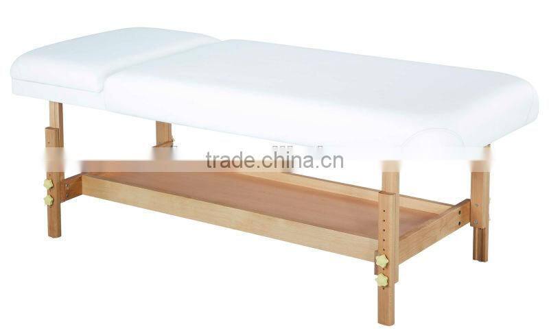 2014 New Products Wood Stationary Massage Table