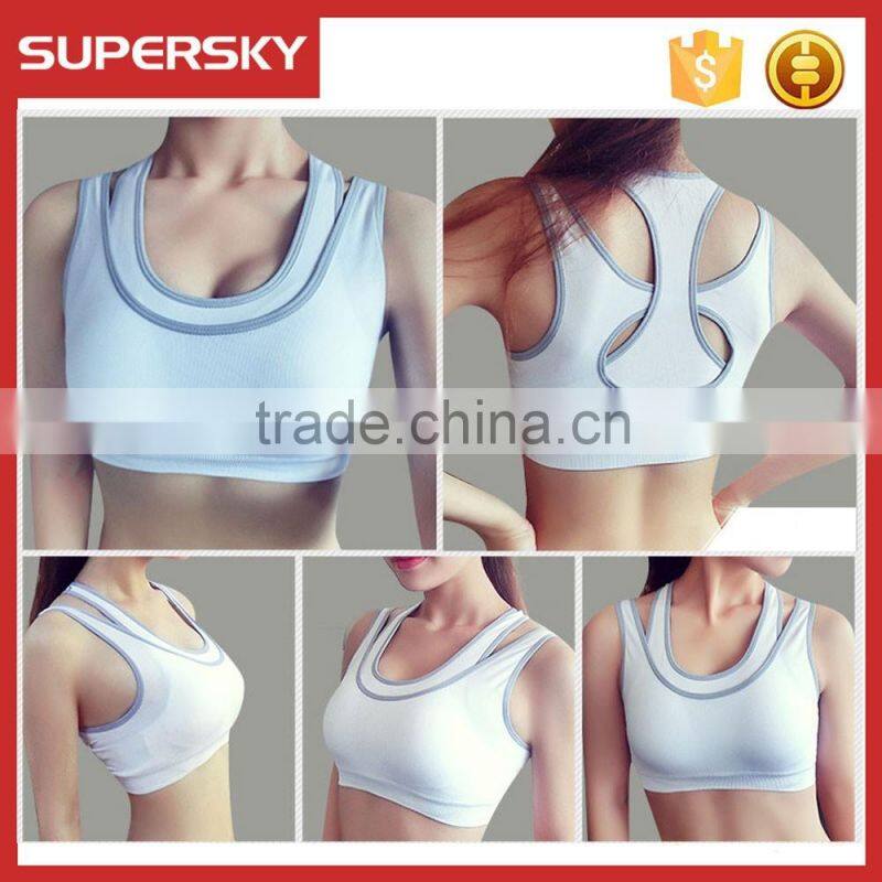 K-91 woman sport tank top sexy sports bra top for ladies Fitness yoga bra yoga vest