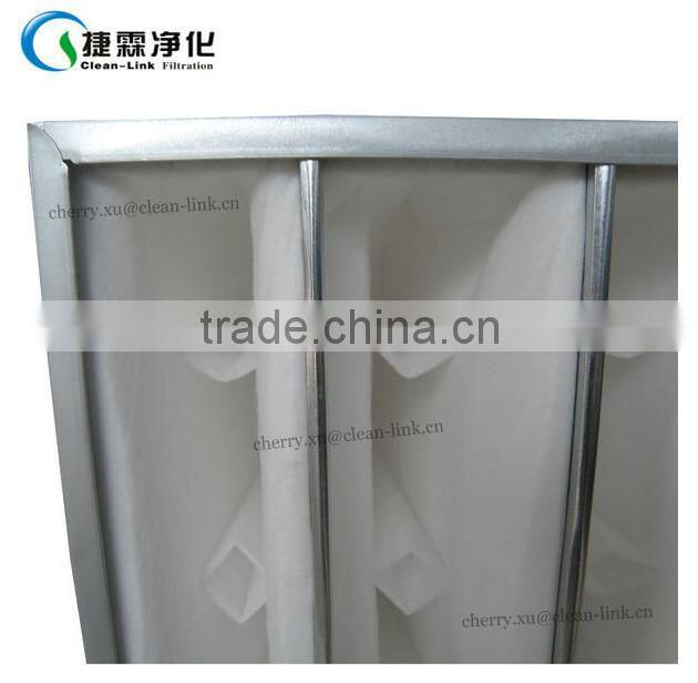 Clean-Link hot melt filter bag and Pocket filter