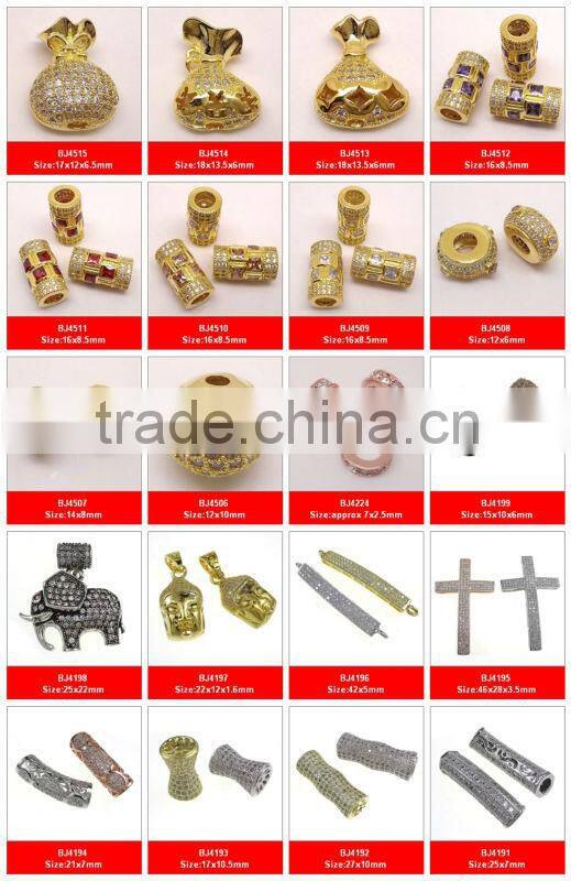 BJ4563 wholesale Micro pave bead crystal bar,cubic zirconia connector jewelry for bracelet,wholesale pave bead bar jewellery
