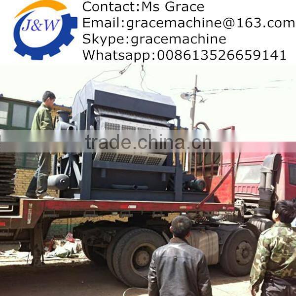 Jw-1000 type good quality full automatic egg tray making machine price