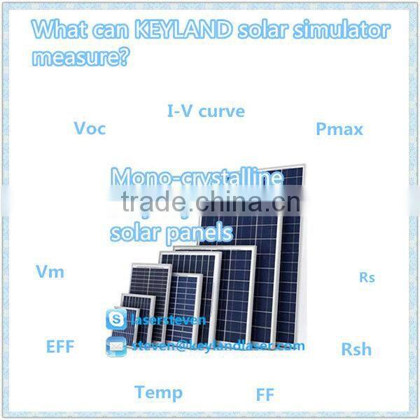 High Quality Class AAA Solar Panel Flash Tester