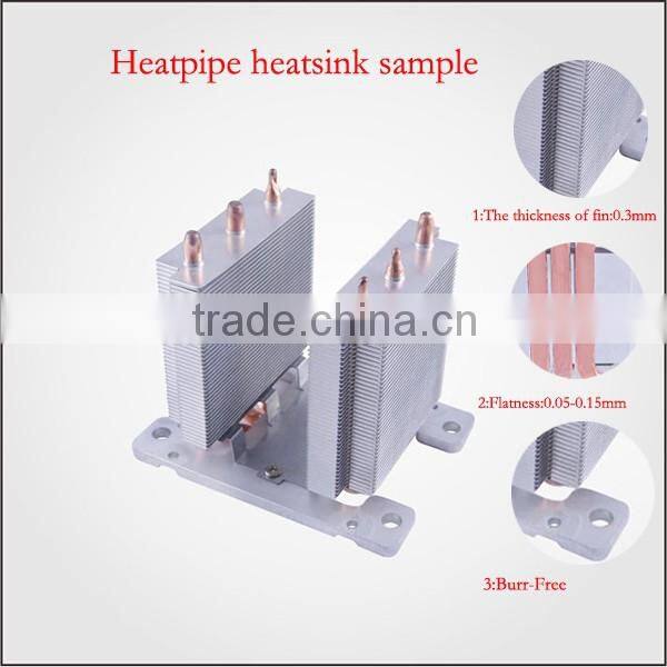 Hot sale heatsink for VGA fin , heat pipe heatsink