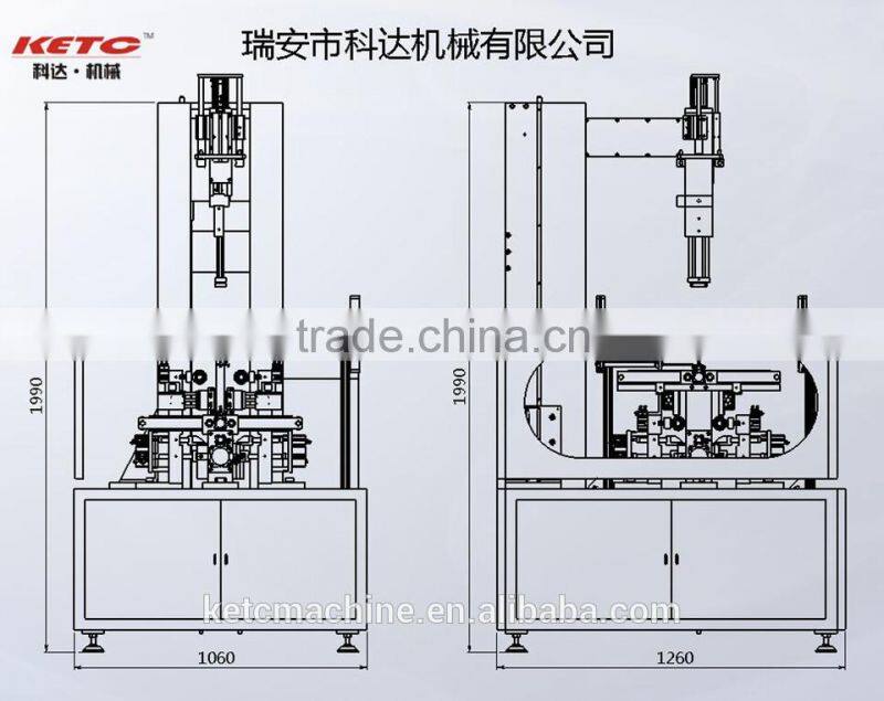 High Accuracy Semi-Automatic Sweet Box Former Wrapping Machine