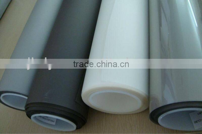 Transparent Rear Projection Screen for Advertisement