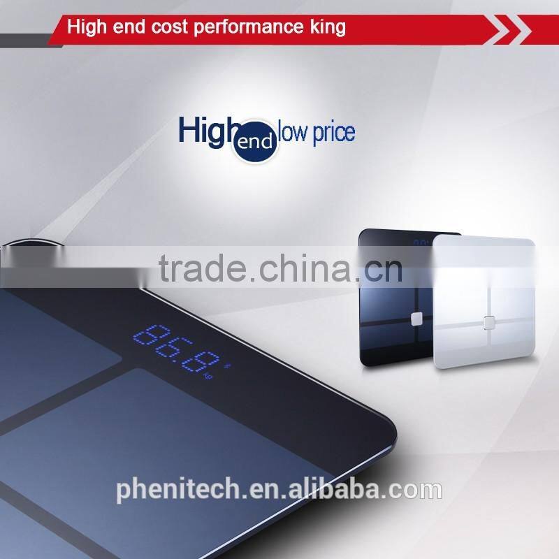 180kgs / 400lbs Bluetooth Body Fat Accurate Weighing Scale FS - 528B