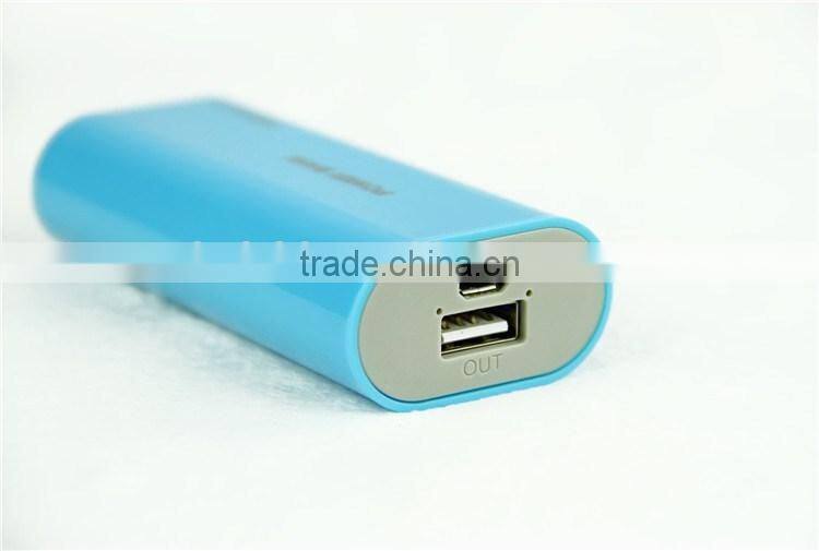 Good quality outdoor urgently charger portable mobile power bank 5200mah