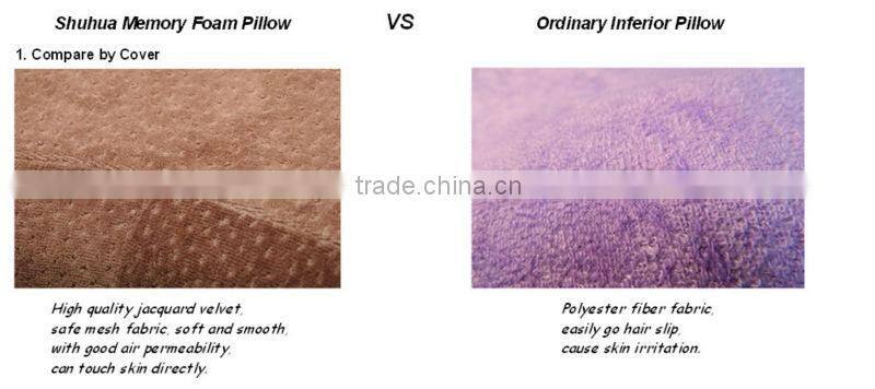 SH-W101A/Memory Foam Nap Pillows/Memory contour pillow/Memory foam travel neck pillow