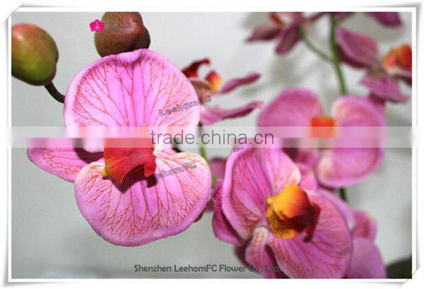 Hot Selling Potted Orchid Hydrangea Silk Flower For Decoration