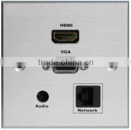 Faceplate audio video data