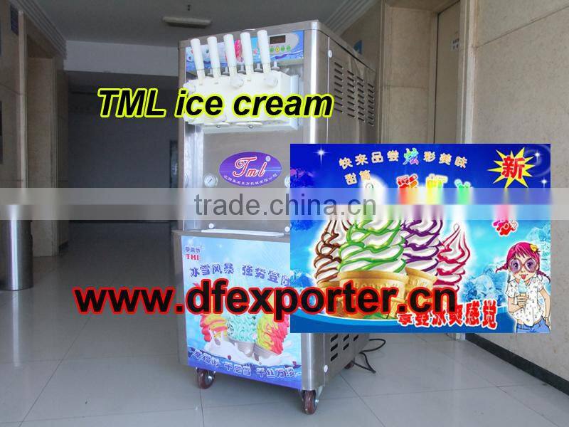 soft ice cream machine general economic ice cream machine 7 color tml780-534,ice making machine