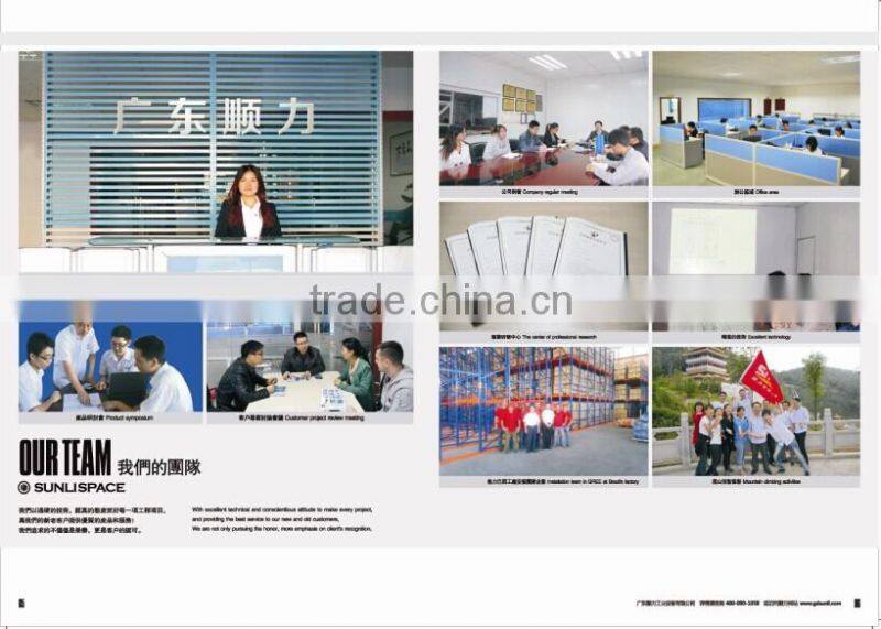 Customized Full Open Drawer Warehouse Mould Storage Rack