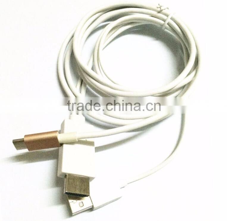2016 Whosale MHL type-c cable HDTV video cable metal cable for type-c cable HDTV cable