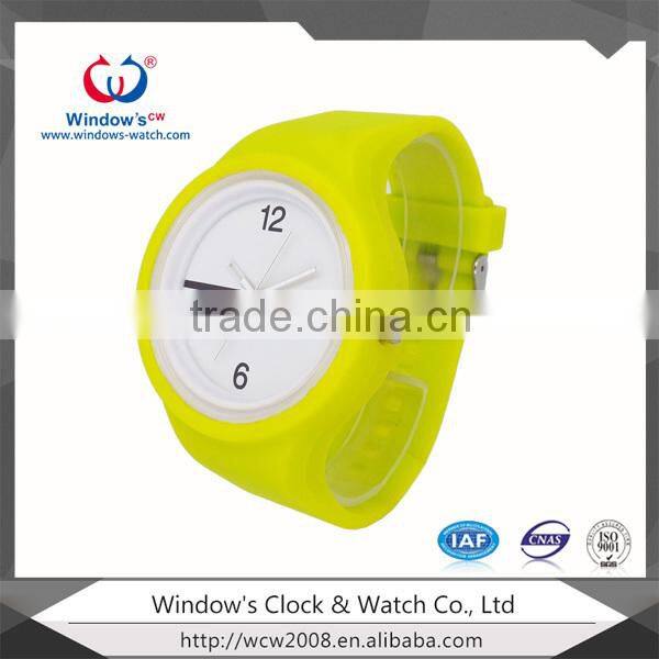 changeable face watch silicone jelly watch