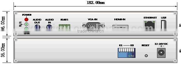 HDMI VGA Video to Network Encoder