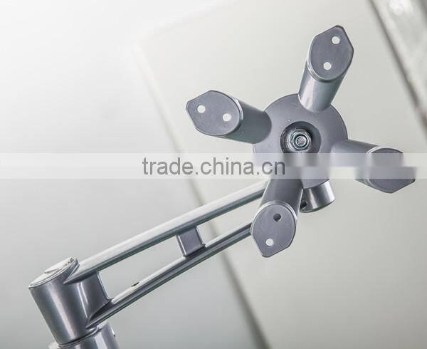computer accessories XE-B01 360 degree rotatiom professional clamp mount single arm in desk adjustable swing Aluminium arm