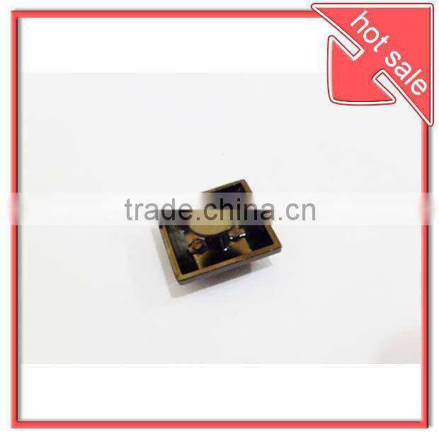 square garmet rivets,decorative rivets for clothing/handbags,square garment rivets