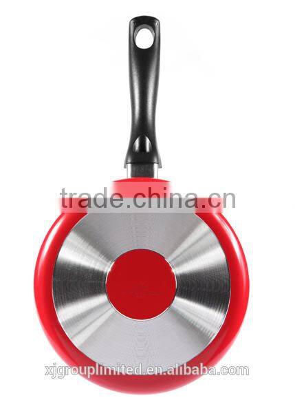 casserole hot pot with one handle glass lid XJ-13618