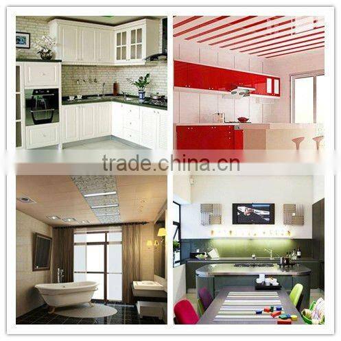 HOT STAMPING pvc decorative wall paneling