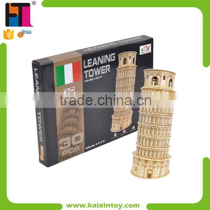 Russia Castle Design Paper 3d Puzzle Construction Toys