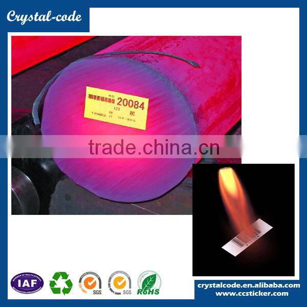 Matte surface monitor non-toxic oil-based ink high temperature resistance sticker