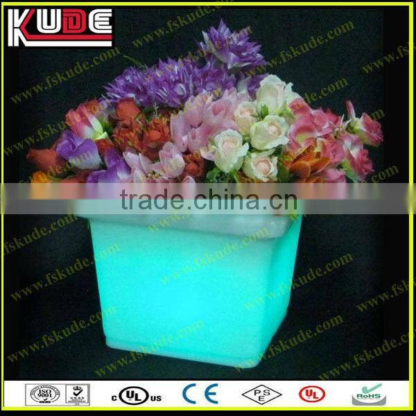 Hot sell LED flower vase/led wedding vase light