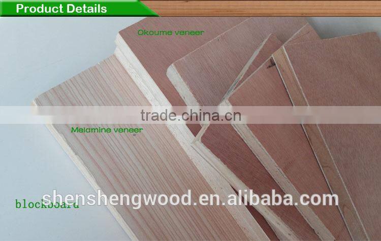 blockboard sheet 2mm finger joint laminated board thickness blockboard factory