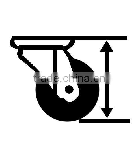 Rubber Heavy Duty Caster Wheel