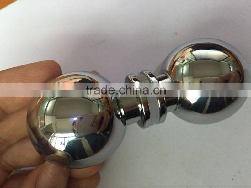 Glass shower door handle polish door handle for bathrroom shower door