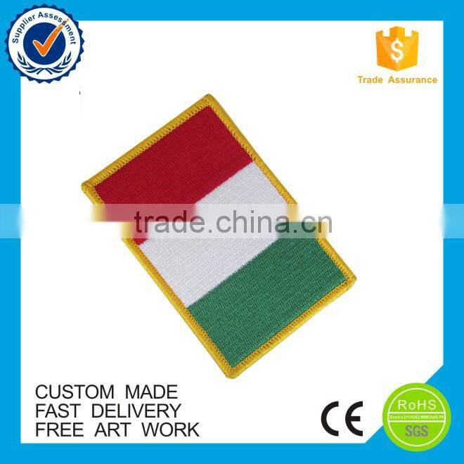 Organic cotton embroidery cloth patch