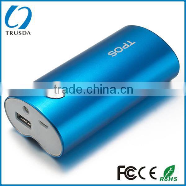 Metal shell mobile power pack for phones